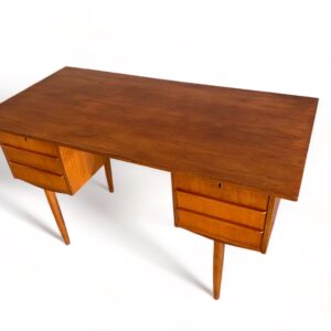 Vintage bureau met 6 lades