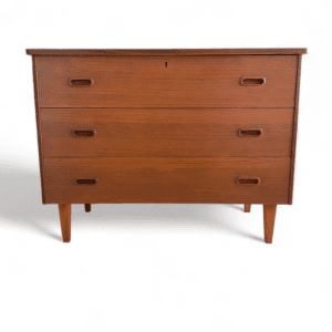 Vintage ladekast met 3 lades uit Zweden