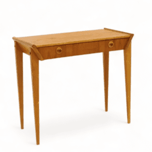 Vintage console van teakhout en eikenhout, Zweden 1960