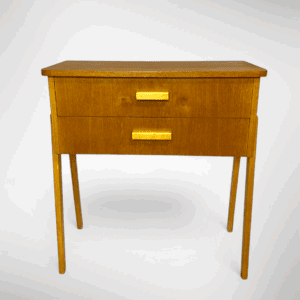 Vintage kastje / nachtkasje met 2 lades