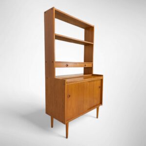 Vintage boekenkast uit Zweden