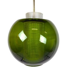 Zweedse, glazen hanglamp